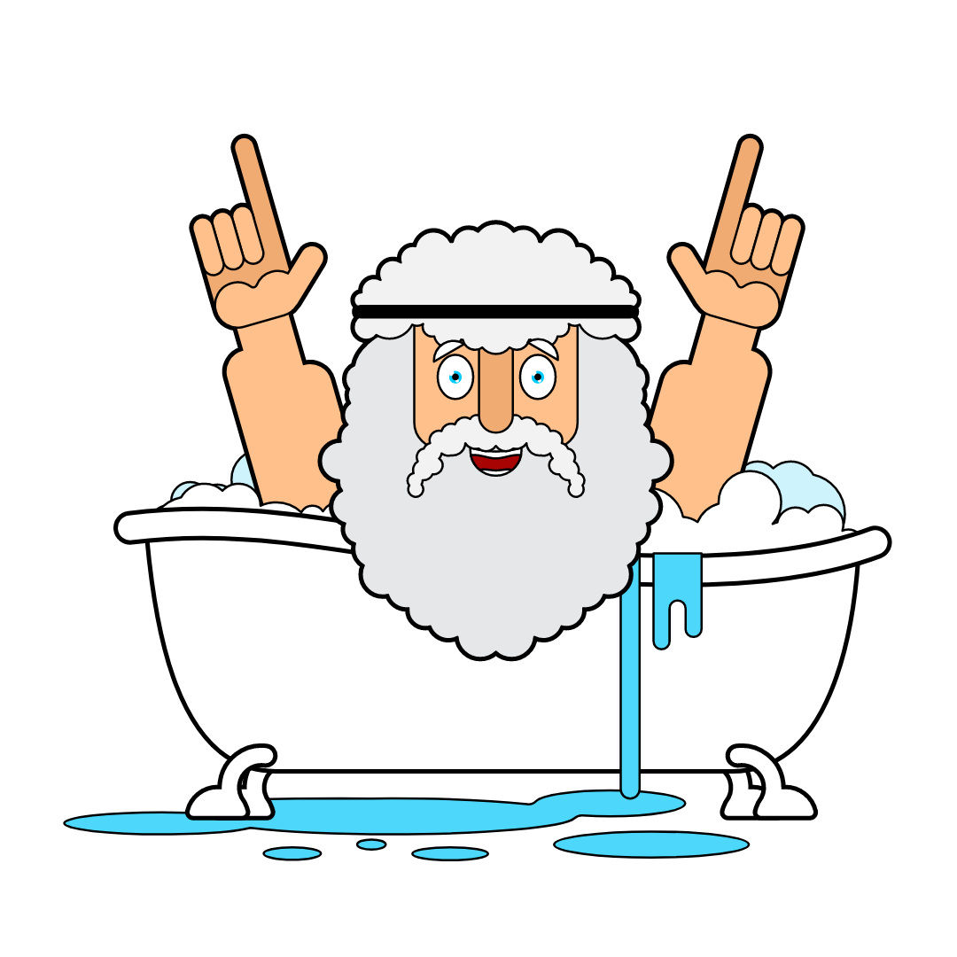Having a bath? What would Archimedes do?